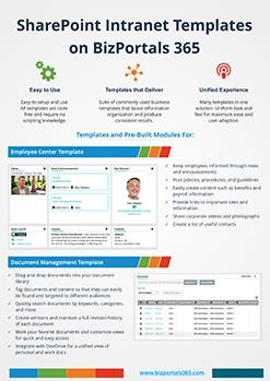 office 365 sharepoint template